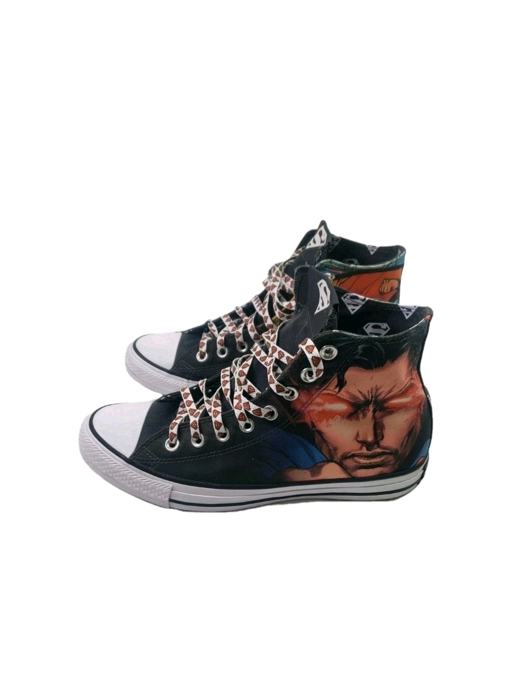 Converse Chuck Taylor All Stars Superman Graphic High-Top Shoes Mens 10 Womens 8